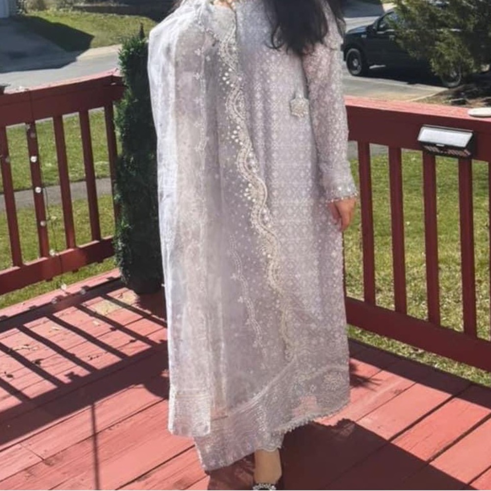 Cross stitch Pakistani authentic designer
